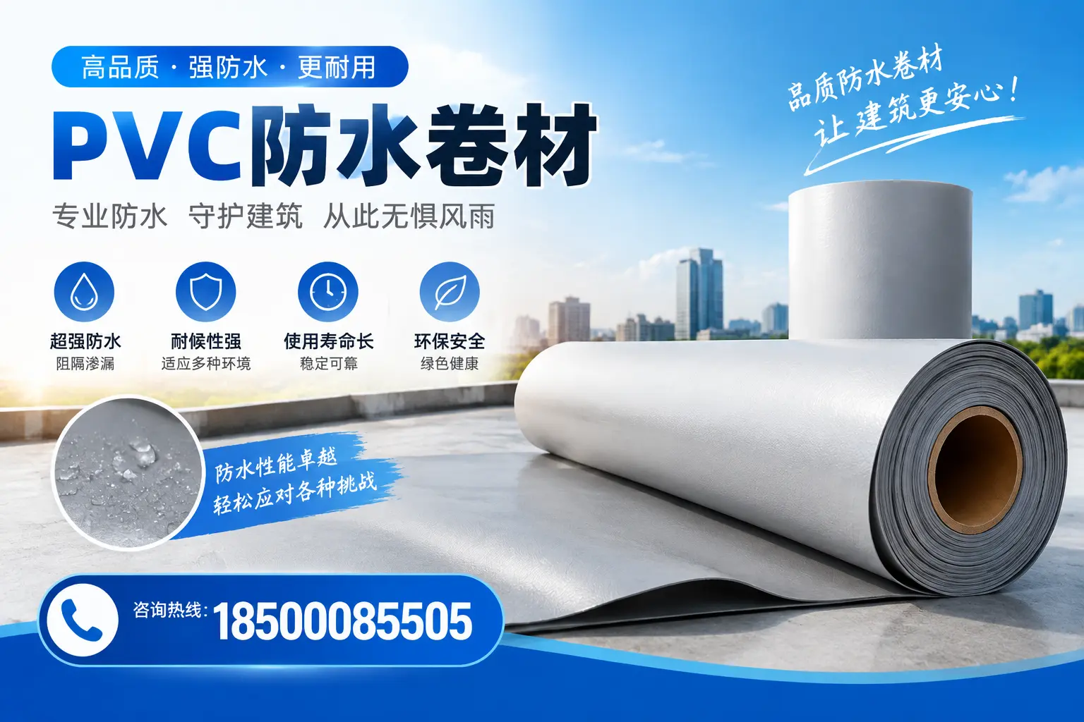 如何选择高质量的PVC防水卷材？宝鸡消费者必看指南